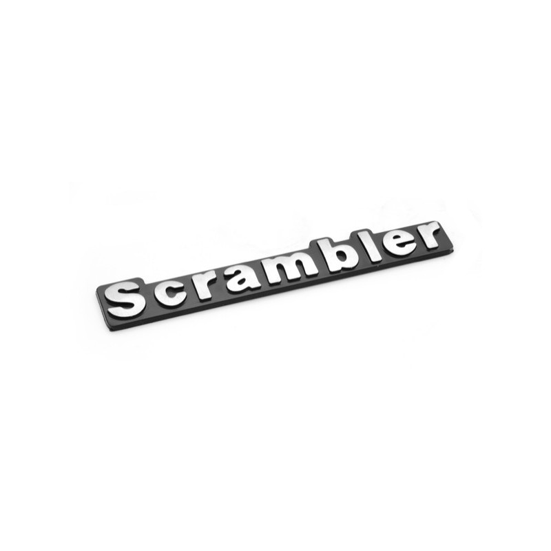 Emblema originale scritta Scrambler CJ8 81-86