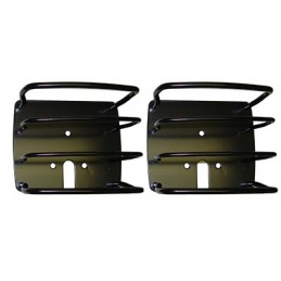 Euro Tail Light Guards Black CJ/YJ/TJ 76-06/TJ